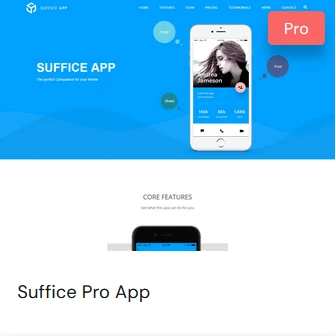Suffice Pro App Template